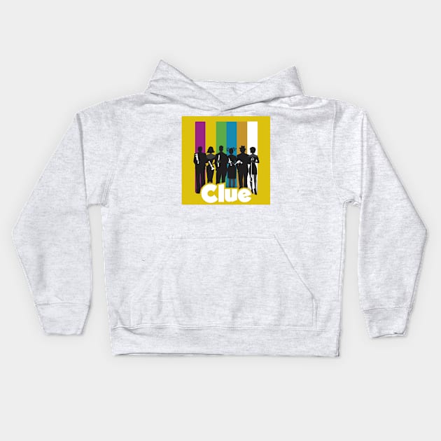 clue the movie Kids Hoodie by kaefshop